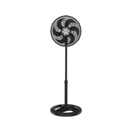 Imagem de Ventilador De Coluna Preto 30cm Turbo 6 Pás Oscilante Ventisol 127V