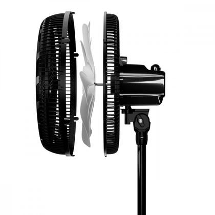 Imagem de Ventilador de Coluna Ventisol Oscilante Turbo Grade de PlÃstico 10P 40CM 150W 127V Preto - 19189