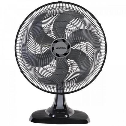 Imagem de Ventilador de Mesa 50CM 127V TURBO6 Preto VENTISOL