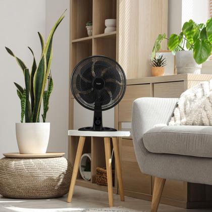 Imagem de Ventilador De Mesa Elgin Breeze Air Preto 40cm 7 Pás 220v