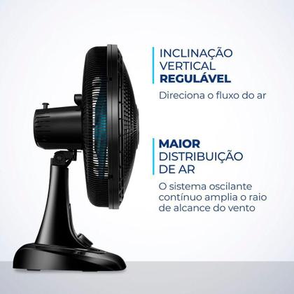 Imagem de Ventilador De Mesa Mondial - 06 Pás - Vsp-40-ap Vent 40cm Vsp-40-ap 220v/60hz Super Power