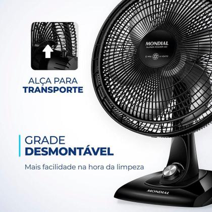 Imagem de Ventilador De Mesa Mondial 6 Pás Vent 40Cm 220V/60Hz