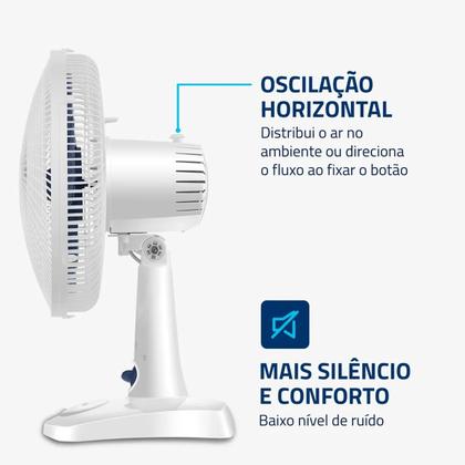 Imagem de Ventilador de Mesa Mondial 6 pás VSP-30-W Super Power