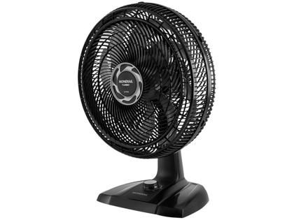Imagem de Ventilador de Mesa Mondial Turbo NVT-40-8P-B 40cm 8 Pás 3 Velocidades Preto e Prata