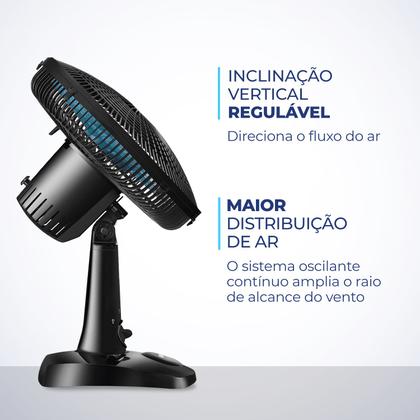 Imagem de Ventilador de mesa mondial vsp 30 ap s power 30cm 110v