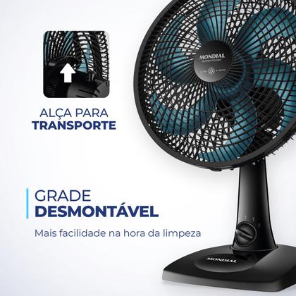 Imagem de Ventilador de mesa mondial vsp 30 ap s power 30cm 110v