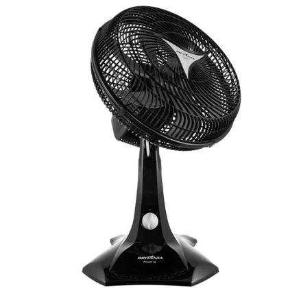 Imagem de Ventilador de Mesa Turbo Protect 6 Pás 30cm Britânia Preto 