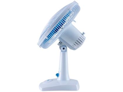Imagem de Ventilador de Mesa Ultra V-UT-30-01 30cm 6 Pás 3 Velocidades Branco e Azul