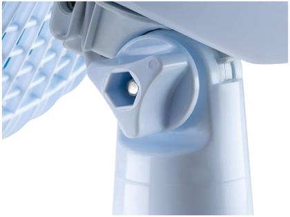 Imagem de Ventilador de Mesa Ultra V-UT-30-01 30cm 6 Pás 3 Velocidades Branco e Azul