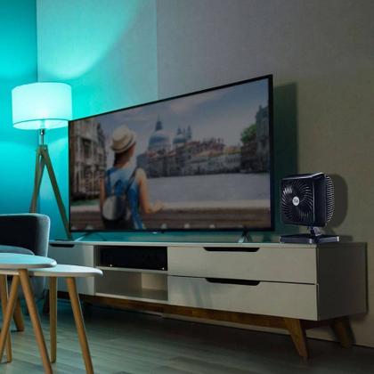 Imagem de Ventilador de Mesa Ventidelta Turbi Max 140W 127V Preto