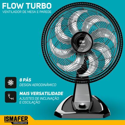 Imagem de Ventilador De Mesa Wap Flow Turbo 50cm 8 Pás 220V