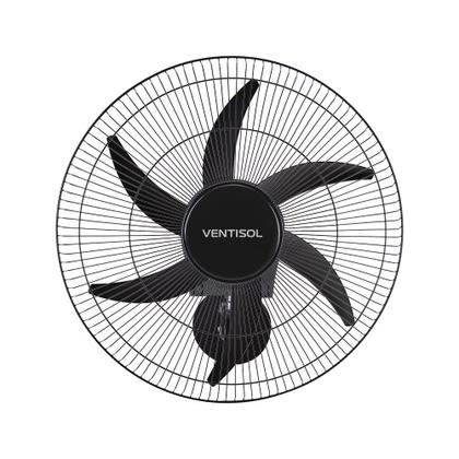 Imagem de Ventilador de parede Ventisol Turbo 6 Osc, 6 pás, 50cm, 200w Bivolt Steel