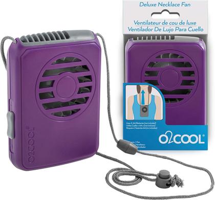 Imagem de Ventilador de resfriamento O2COOL Neck Personal Travel Battery Purple