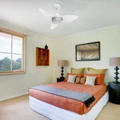Imagem de Ventilador de Teto Aliseu Smart Branco Com Controle Remoto