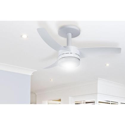 Imagem de Ventilador de Teto Arno Ultimate Bivolt Branco com 3 Pás e Controle Remoto VX13
