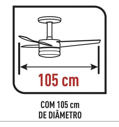 Imagem de Ventilador De Teto Arno Ultimate Vx13 Bivolt 105 Cm - Lançamento