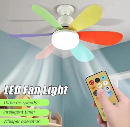 Imagem de Ventilador De Teto Com Lâmpada - Facil Instalação