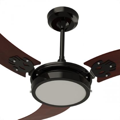 Imagem de Ventilador de Teto Infinity Soft Led 6000K Preto 3 Pás Tabaco 110V 2002