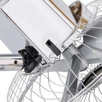 Imagem de Ventilador De Teto Loren Sid Gemini Cromado Com 3 Pás 127v