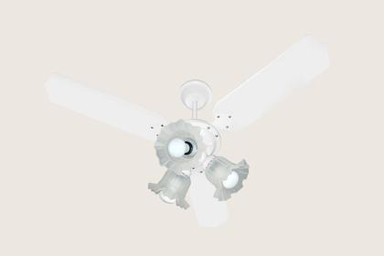 Imagem de Ventilador de Teto Paris Branco 127V Tron