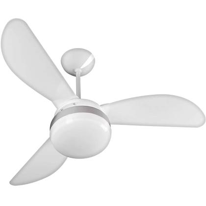 Imagem de Ventilador de Teto Ventisol Inverter Fênix Branco/Silver Controle Remoto e Placa LED Integrada 20W Bivolt