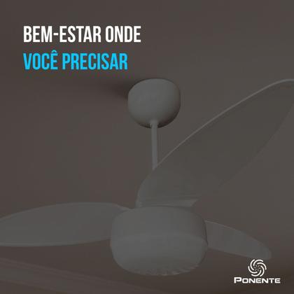 Imagem de Ventilador de Teto Zonda Inverter com Controle Remoto e Luminária