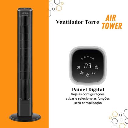 Imagem de Ventilador de Torre Air Tower Mondial VTR-01-B 45W 110V Preto