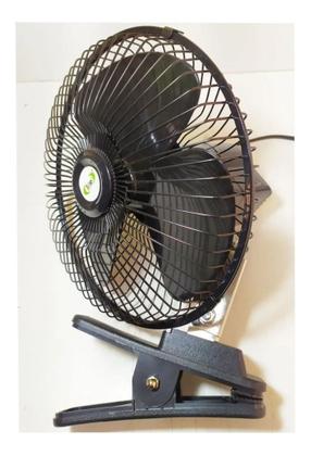 Imagem de Ventilador Eletrico Automotivo Carro Caminhão Vans 12v Presilha Clipe Ar Condicionado