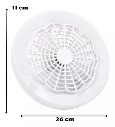 Imagem de Ventilador Luminária de Teto LED: Design Pequeno e Ajustável