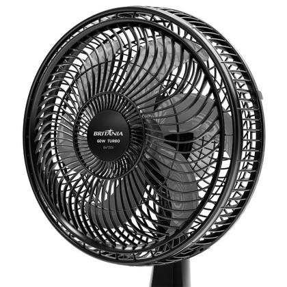 Imagem de Ventilador mesa 30cm britania bvt301 60w preto 220v