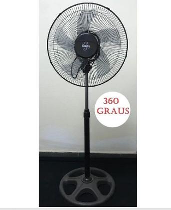 Imagem de Ventilador Pedestal 40 Cm GIRA 360 GRAUS Prado Hélice Com 5 Pás - 127V