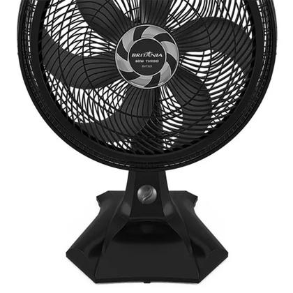 Imagem de Ventilador Preto de mesa e Parede 30cm Britânia BVT301 220V