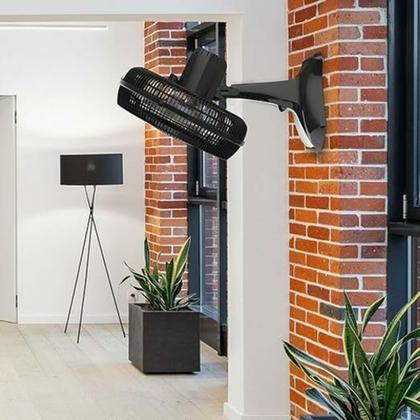 Imagem de Ventilador Preto de mesa e Parede 30cm Britânia BVT301 220V