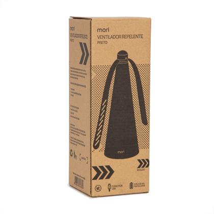 Imagem de Ventilador Repelente Pilhas Cabo Usb Espanta Moscas Insetos