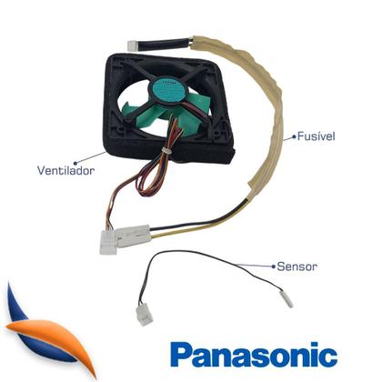 Imagem de Ventilador Sensor Fusível Geladeira Panasonic Aragfa200033 / Arbgta300861 /  Aragsd100190 / Aragfa200031