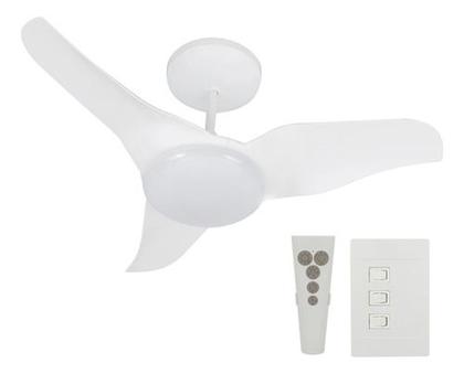 Imagem de Ventilador Teto Controle Parede Wide Slim 80cm 127v