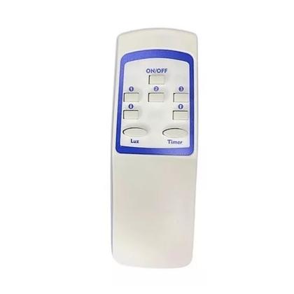Imagem de Ventilador Teto Madeira Marrom 3Pás 220v Led 3000k+Controle