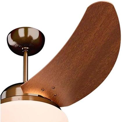 Imagem de Ventilador Teto Solano cor Cobre 127 Volts 130 Watts  Pás Tabaco TRON 