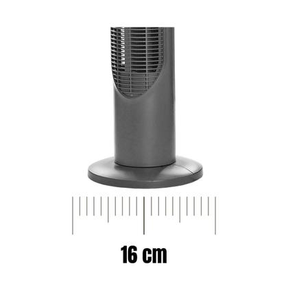 Imagem de Ventilador Torre Slim Cinza Fix 3 Velocidades 110/220v 86cm
