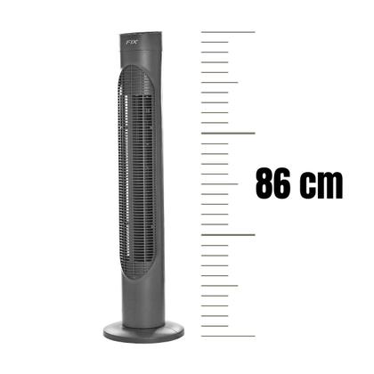 Imagem de Ventilador Torre Slim Cinza Fix 3 Velocidades 110/220v 86cm