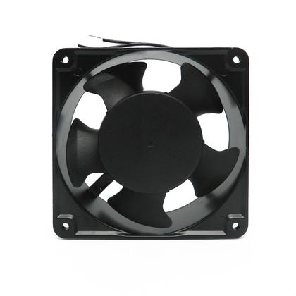 Imagem de Ventilador Ventoinha Cooler 120x120x38 Mm 220v 240v Com Rolamento Micro Ventilador Carcaça Alumínio AC Modelo: BT01-12038AHBLA2