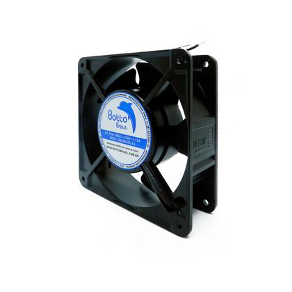 Imagem de Ventilador Ventoinha Cooler 120x120x38 Mm 220v 240v Com Rolamento Micro Ventilador Carcaça Alumínio AC Modelo: BT01-12038AHBLA2