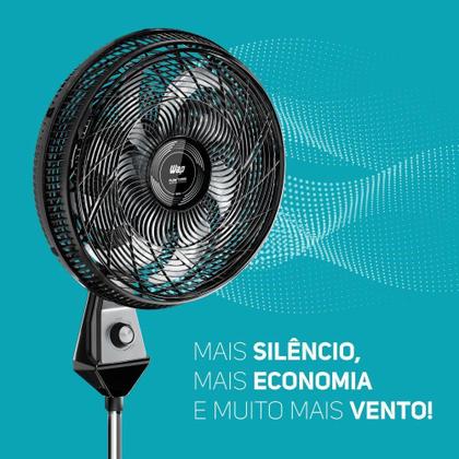 Imagem de Ventilador WAP Coluna Flow Turbo Preto 127V 50cm 8 Pas FW009220