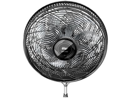 Imagem de Ventilador Wap Flow Turbo 50cm 8 Pás 3 Velocidades Preto e Cinza