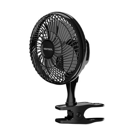Imagem de Ventisol Mini Micro Ventilador De Mesa 20 CM Portátil Com Dois Níveis De Ventilação 127V Na Cor Black