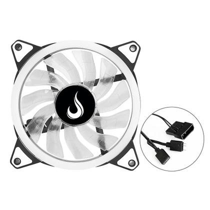 Imagem de Ventoinha Rise Mode Galaxy Motherboard, 120mm, ARGB, Preto - RM-MB-01-5V