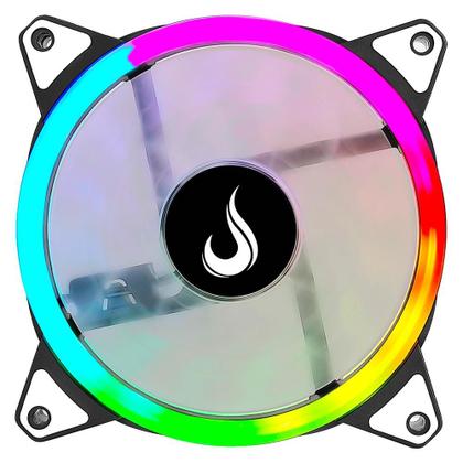 Imagem de Ventoinha Rise Mode Galaxy Motherboard, 120mm, ARGB, Preto - RM-MB-01-5V