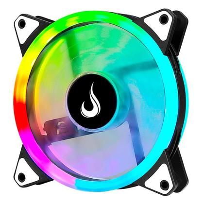 Imagem de Ventoinha Rise Mode Galaxy Motherboard, 120mm, ARGB, Preto - RM-MB-01-5V