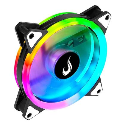 Imagem de Ventoinha Rise Mode Galaxy Motherboard, 120mm, ARGB, Preto - RM-MB-01-5V