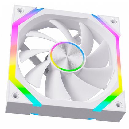 Imagem de Ventoinha Rise Mode Magneto X, 120mm, ARGB, Branco - RM-MAX-ARGB-W